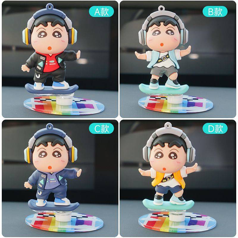 Car Cartoon Car Swing Decompression Cure New Skateboard Doll Car Rotating Drift Ornaments wRni