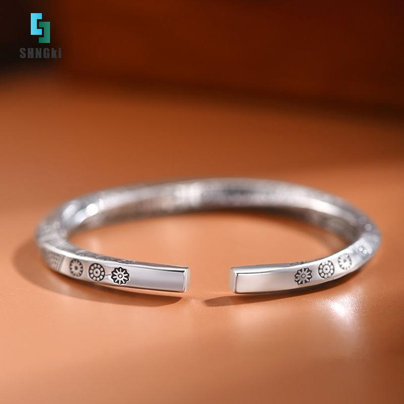 [SHNGki] Vòng tay cổ điển dành cho nam nữ Mobius Vòng đeo tay xoắn Unisex thông thường Pulseira Gent