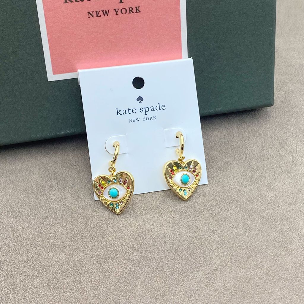 Micro-inlaid Devil's Eye Earrings18K Real gold plated earrings