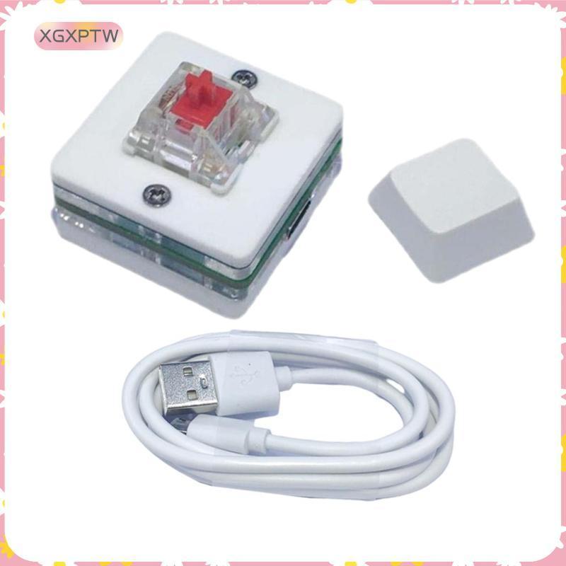 Bàn phím Mini USB với 1 phím, RGB, Bàn phím chơi game cơ học để chơi game, PC