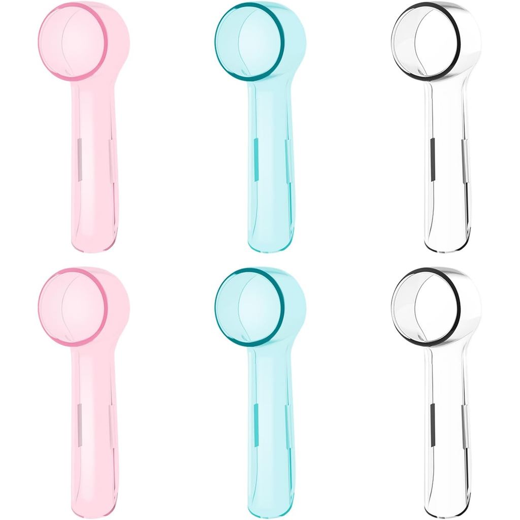 Vỏ bàn chải đánh răng HSYTEK 6 gói Tương thích với đầu bàn chải thay thế Oral-B Braun, phù hợp để ch
