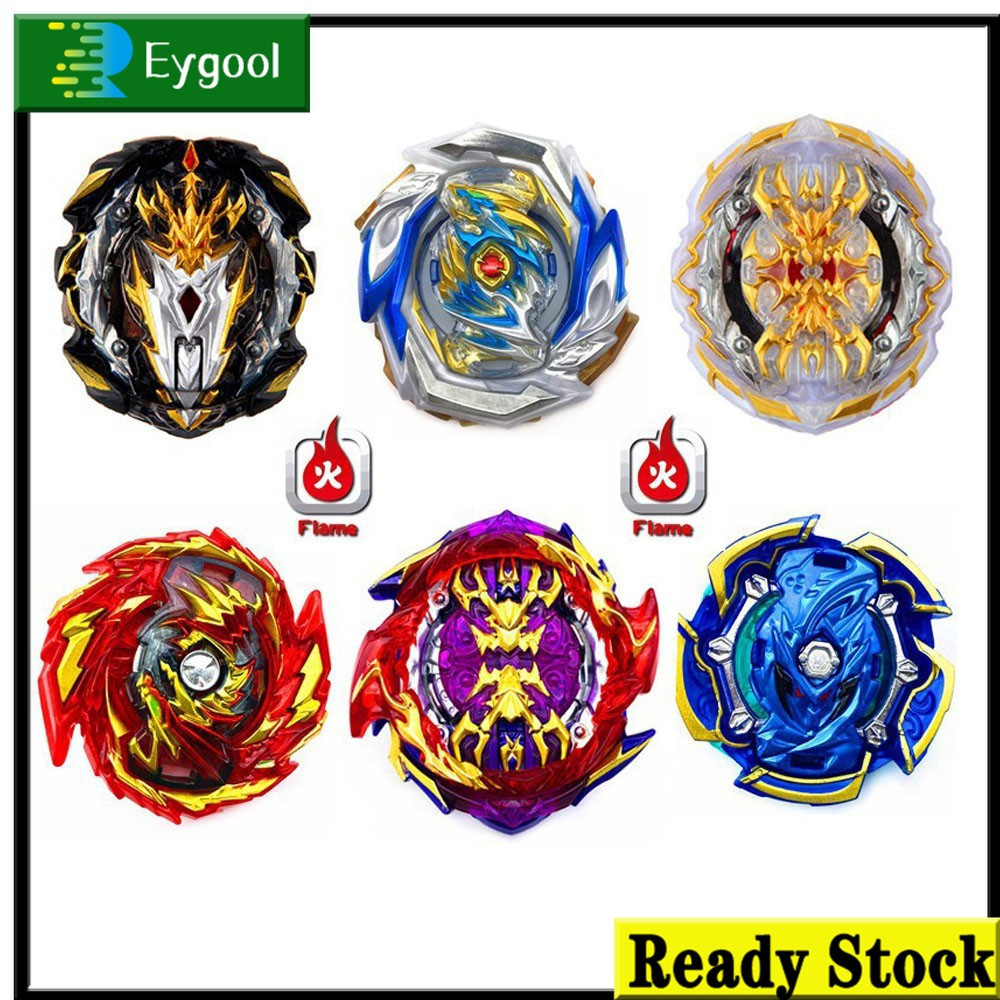 Eygool store Flame Single Spinning Bey Đầu chỉ chứa B157 Big Bang Genesis B156 Naked Spriggan B155 M
