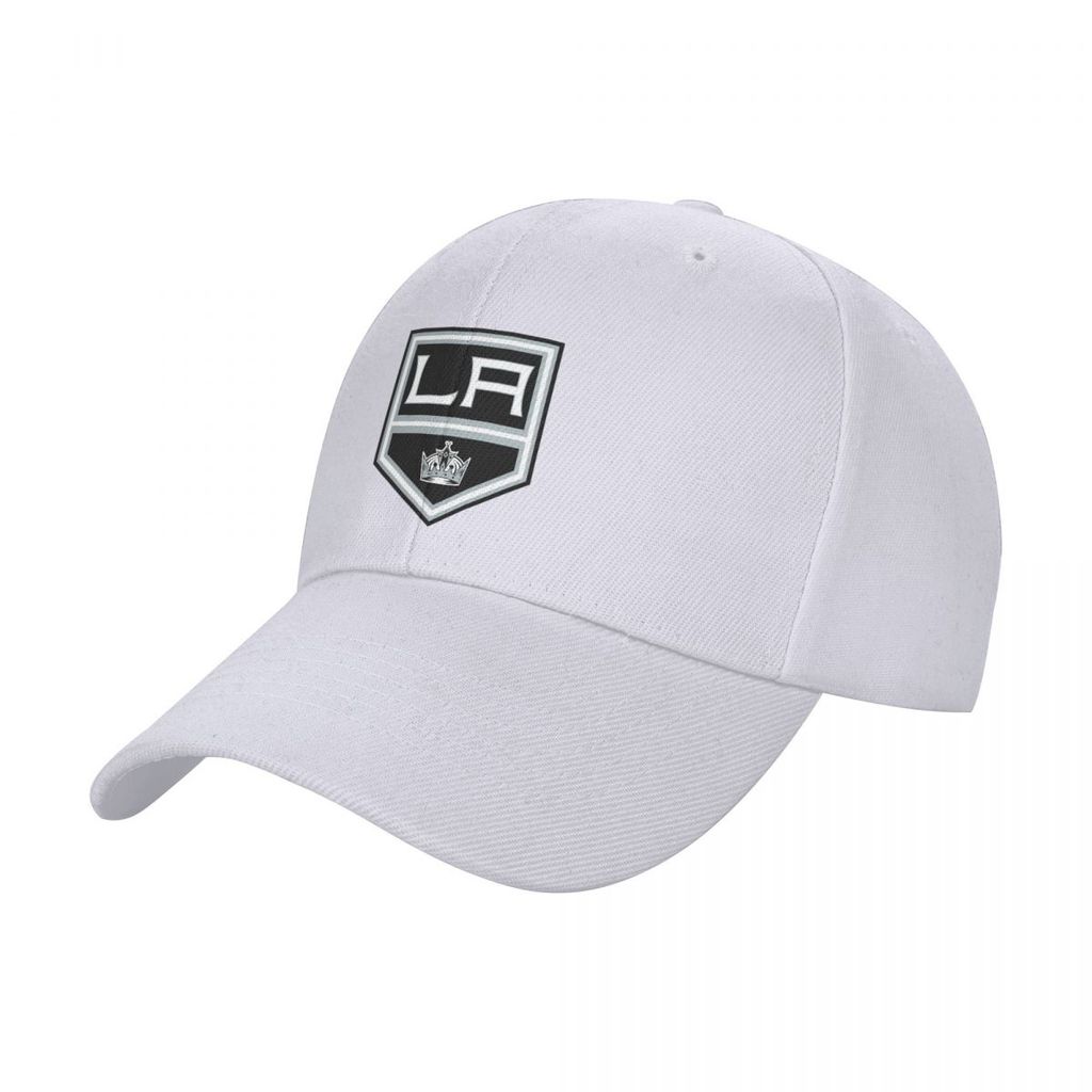 Mới Có Sẵn Los Angeles Kings Logo NHL Mũ Bóng Chày Nam Nữ Thời Trang Polyester Màu Trơn Cong Vành Mũ