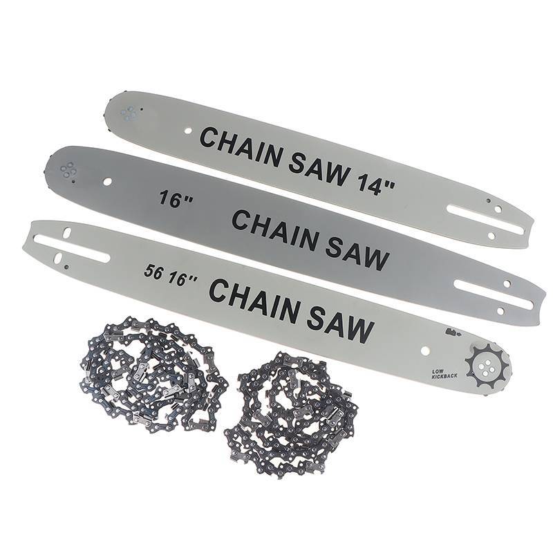 ZTHOME Drive Links Chainsaw Chain Guide Bar And Saw Chain Set 3 / 8 "Pitch Chain Low-Kiba cho Crafts