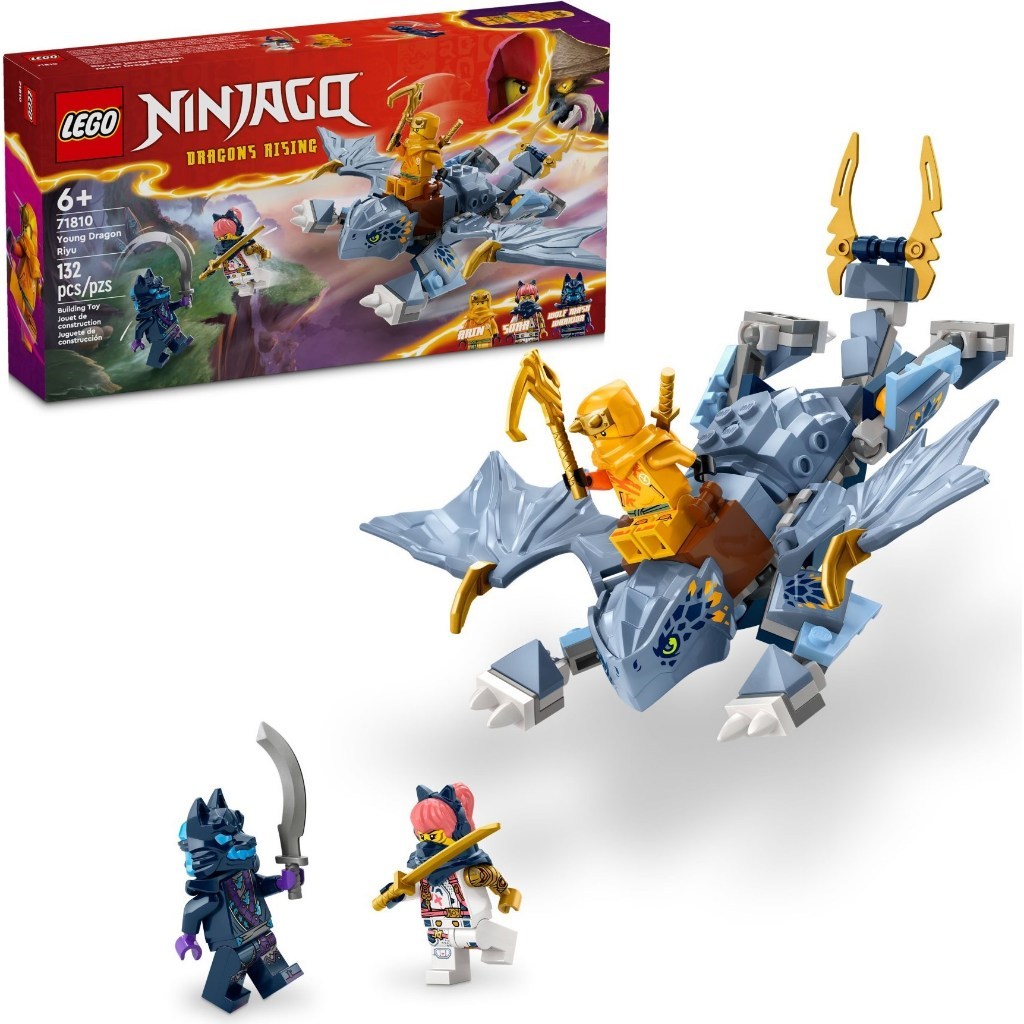71810 Lego Ninjago Dragons Rising 2 season 2- Young Dragon Riyu -  Đồ chơi lắp ráp 2024