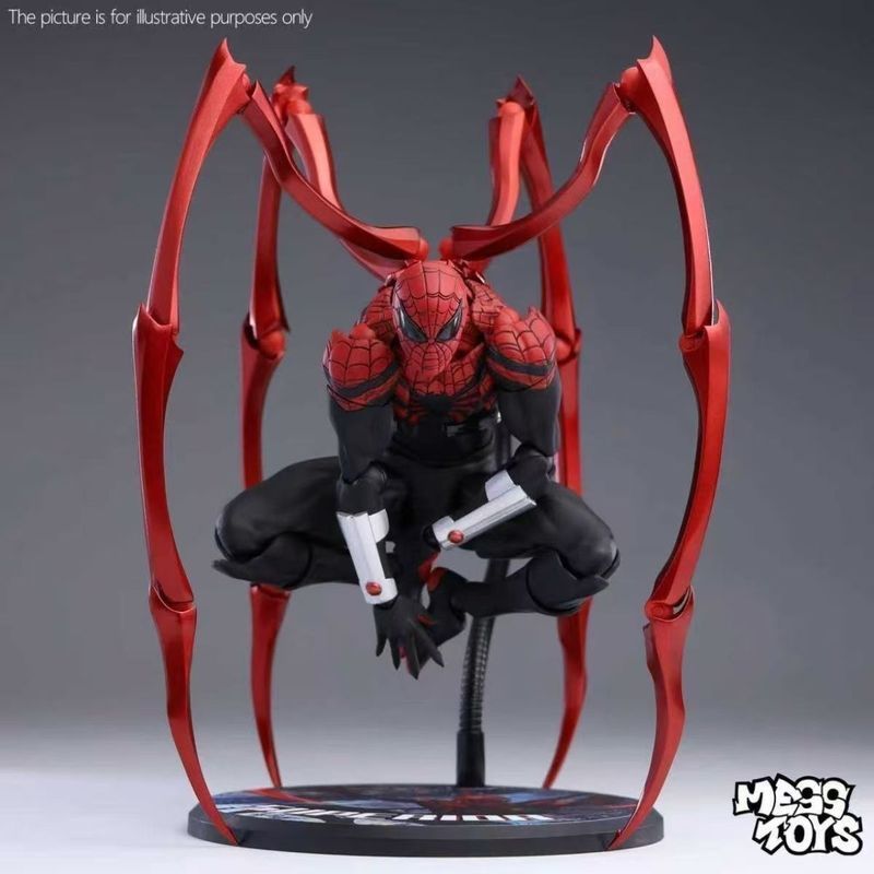 Người Nhện Dặm Nhân Vật Anime Mẫu Huy Hiệu Búp Bê Parker Trang Trí Mô Hình Khớp Di Chuyển Được Búp B