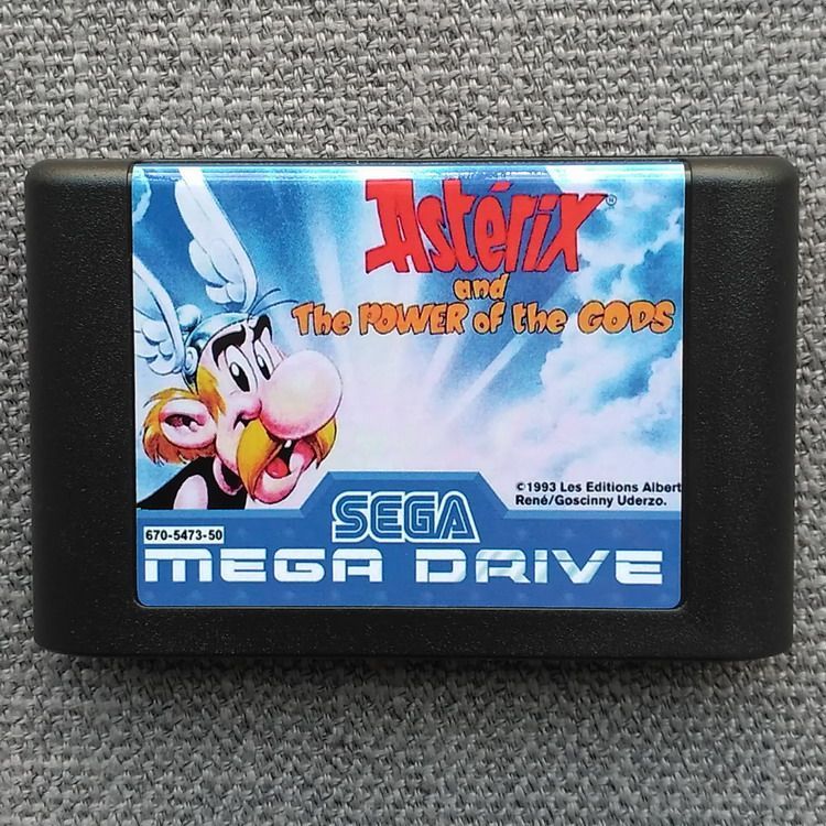 [Thẻ trò chơi Overlord nhỏ] Sega MD < Asterix Power of the Gods-Asterix Power of the Gods