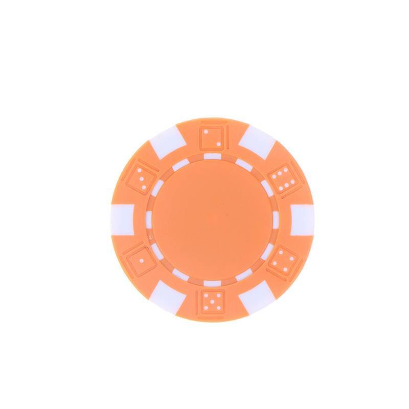 FSMY 10 Chiếc Nhựa ABS Poker Chips Casino Texas Hold 'em Poker Đồng Xu Kim Loại 11.5g Chip Poker Trò