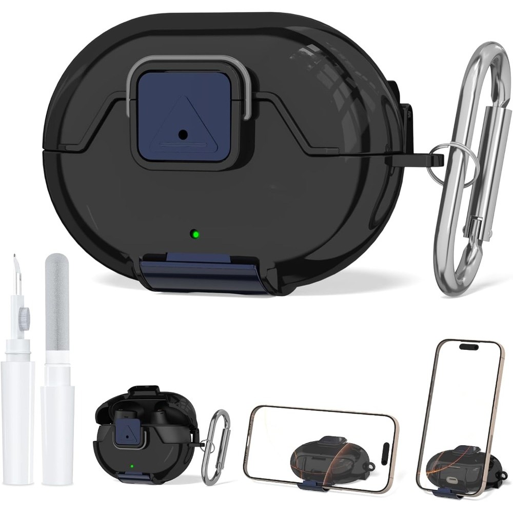 Dành cho Beats Studio Buds / Studio Buds + Case Cover 2021 / 2023 Lock Clip Case với bộ dụng cụ làm 