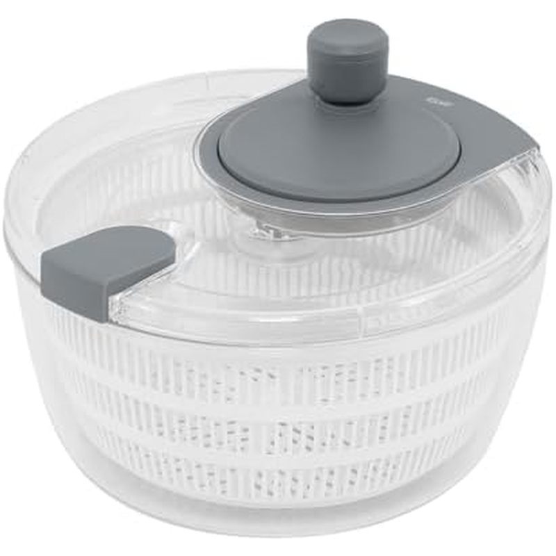 Glad Salad Spinner, 4.2 Quarts - Máy rửa chén Xà lách an toàn, Máy rửa trái cây và Máy lọc rau củ - 
