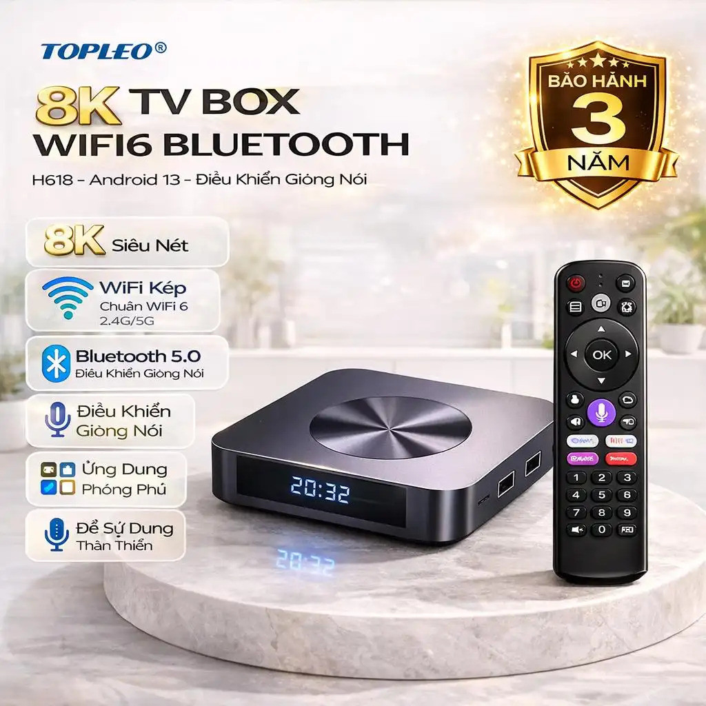 TV box Android Android TV Box Android box đầu thu TV box thông minh trình phát nội dung TV box H618 