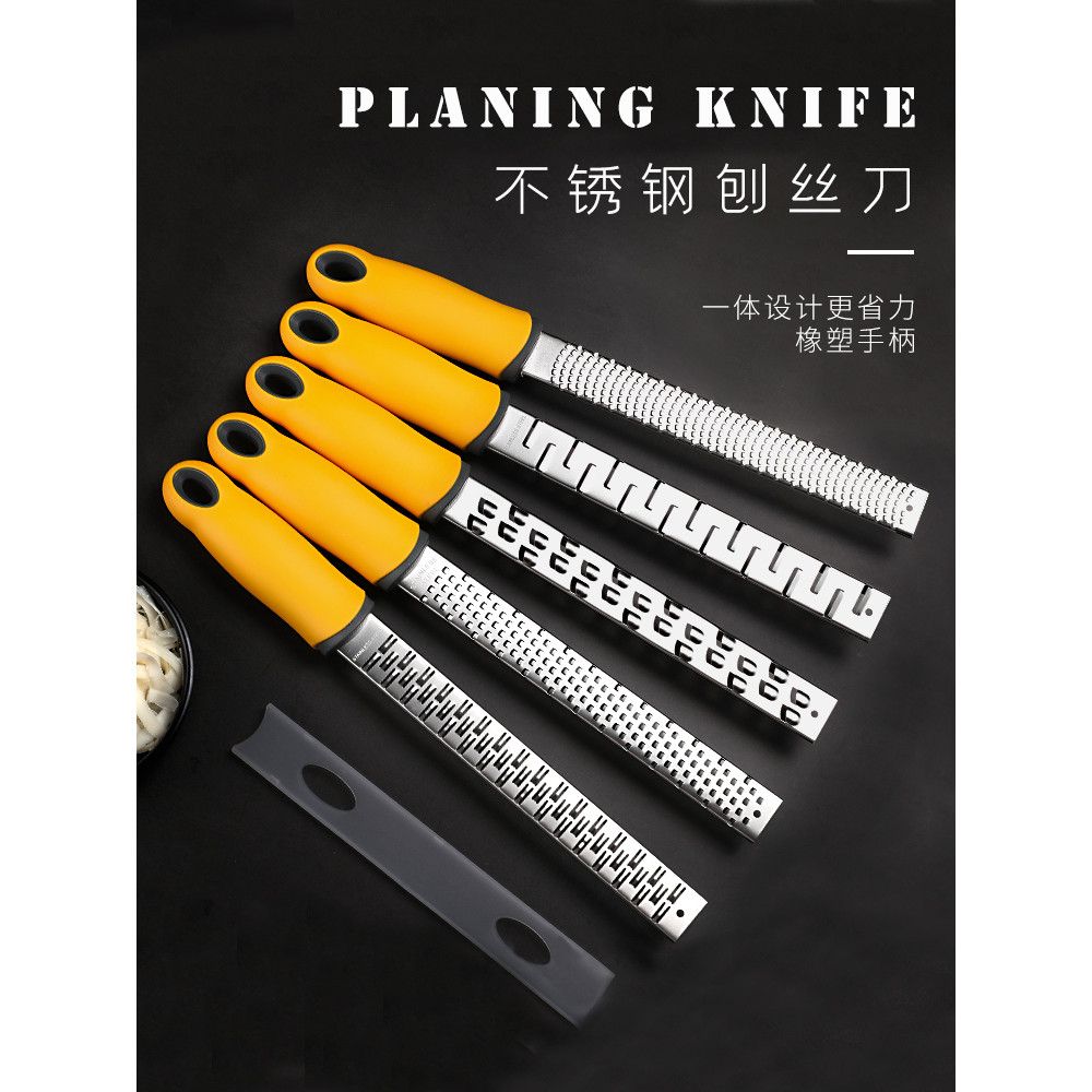 Thép không gỉ Grater Sô Cô La Grater Nghiền Scraper Phô Mai Grater Lemon Peel Grater Hộ Gia Đình