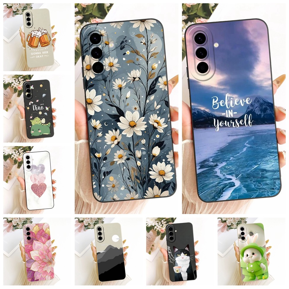 Dành Cho Samsung A27 5G Vỏ Silicon Thời Trang Sang Trọng Kawaii Dễ Thương Sơn Chống Sốc Dành Cho Sam