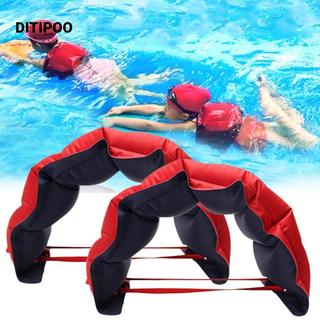 Thắt lưng huấn luyện bơi DITIPOO, Thắt lưng bơi bơm hơi dày Phao, Thắt lưng nổi có thể điều chỉnh mùa hè bằng nước có thể điều chỉnh