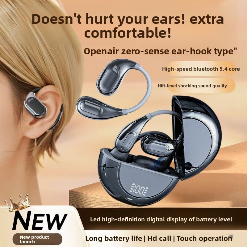 Tai Nghe Bluetooth M30 OWS Treo Loại Tai Khử Tiếng Ồn Tuổi Thọ Pin Dài Tai Nghe Bluetooth