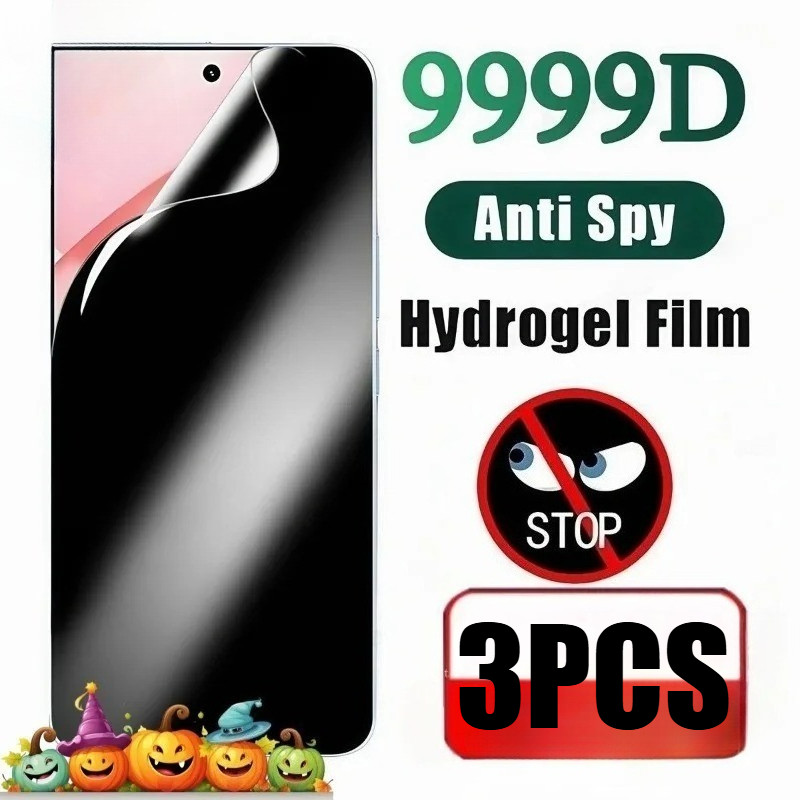 3 Bộ Phim Hydrogel Mềm Chống Gián Điệp Riêng Tư Cho Oukitel C1 C2 C3 C5 C6 C7 C17 C31 C32 C33 C35 C5