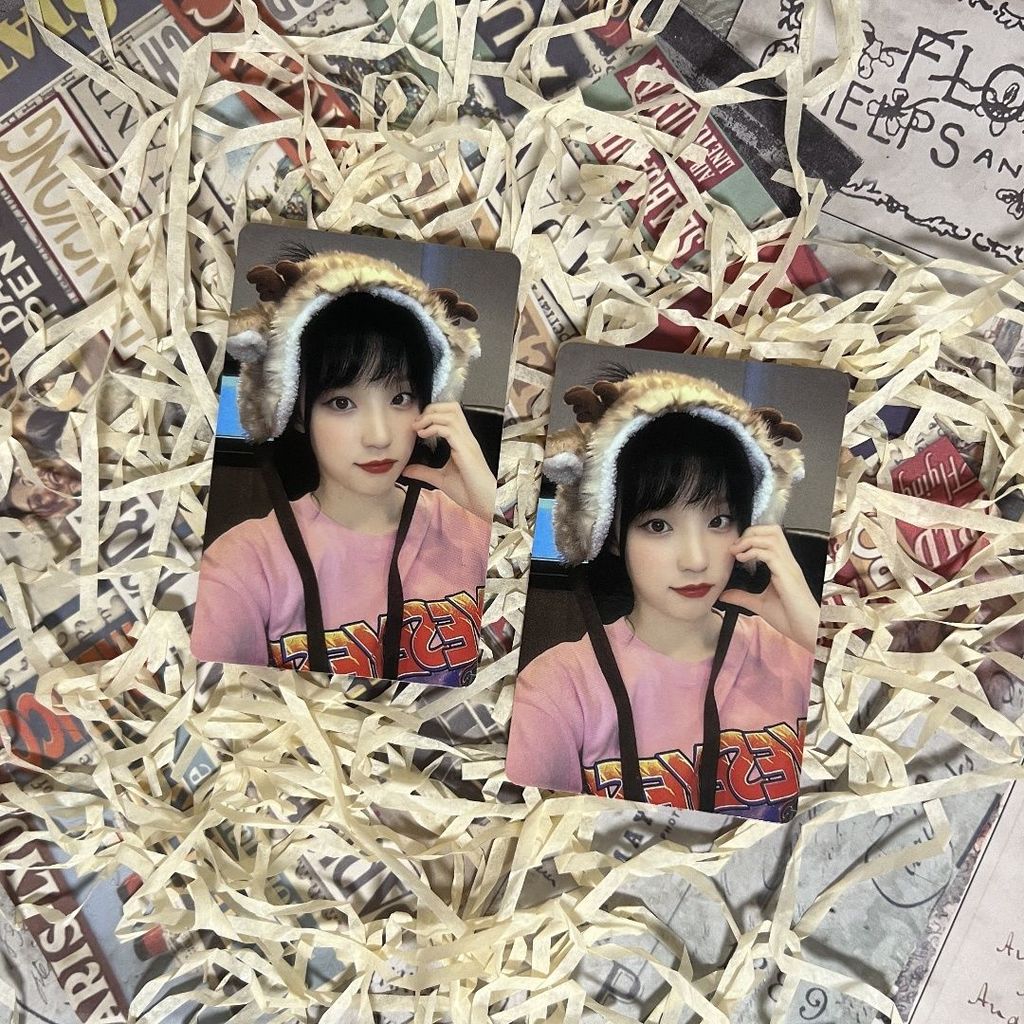 GI-DLE baby, regular, Song Yuqi's birthday party admission small card Beijing birthday card