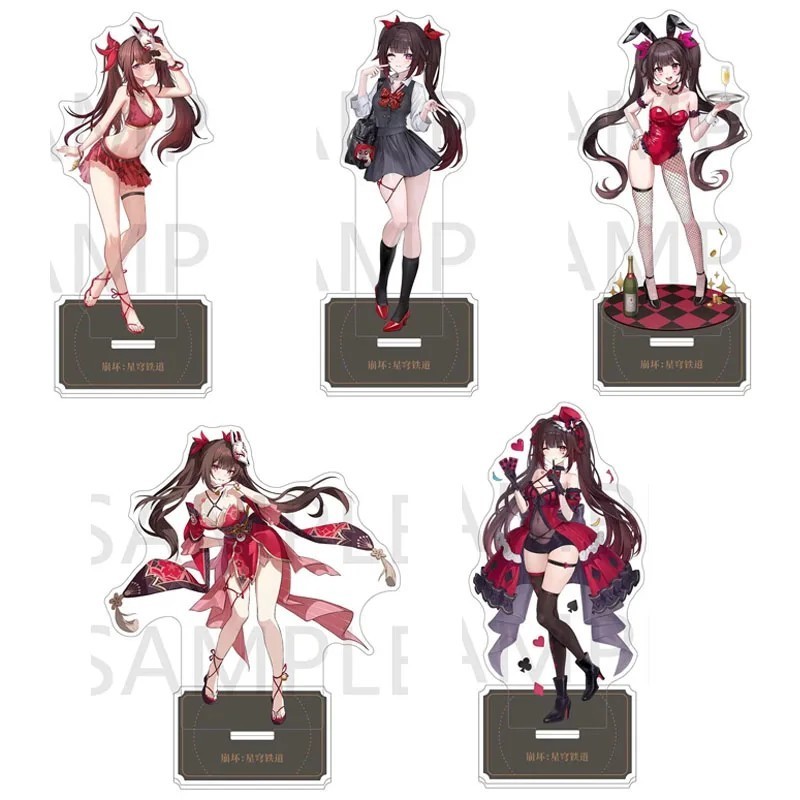 Mô hình Standee Honkai Star Rail Sparkle Hanabi HSR trang trí bàn học quà tặng sưu tầm