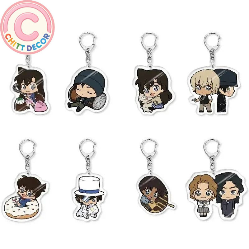 Thám tử lừng danh Conan Case Closed Shinichi Kudo Móc khóa Acrylic ver chibi