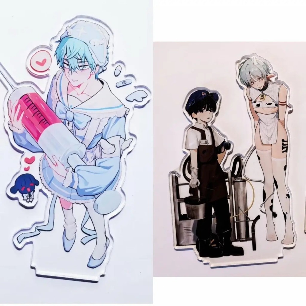 Standee Anime Alien Stage Till Nurse Ivan mô hình mica trang trí bàn học quà tặng ALNST Figure Acryl