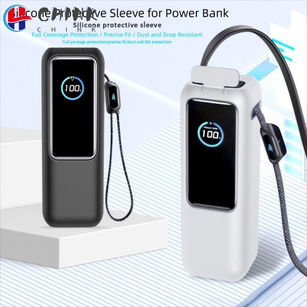 Bảo vệ CHINK, silicon di động mềm, chống bụi chống sốc cho ngân hàng điện Anker Zolo (25000mAh 165W)