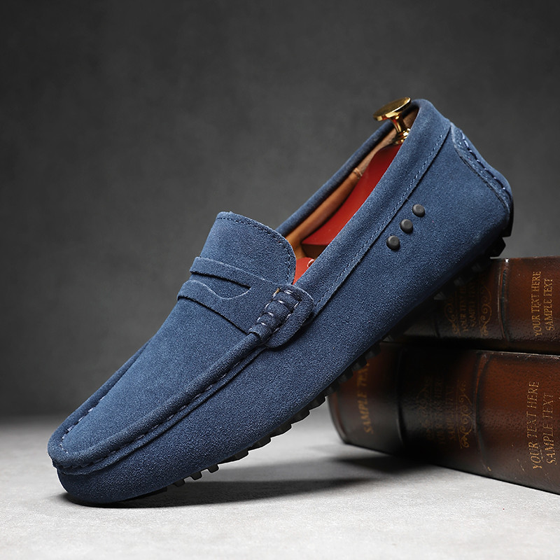 Slip On Nam Loafer Nam Lái Xe Giày Da Giày Cho Nam Thời Trang Loafer Chất Lượng Cao Loafer Kích Thướ