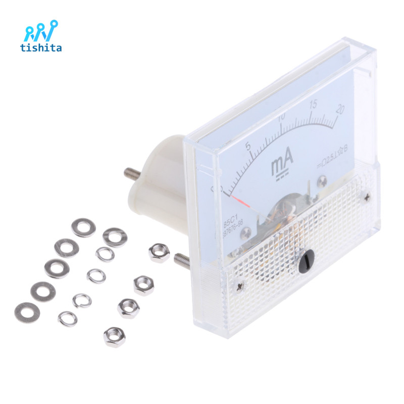 Ampe kế bảng hiện tại tương tự để kiểm tra mạch - Có sẵn DC 0-1mA đến 0-20A