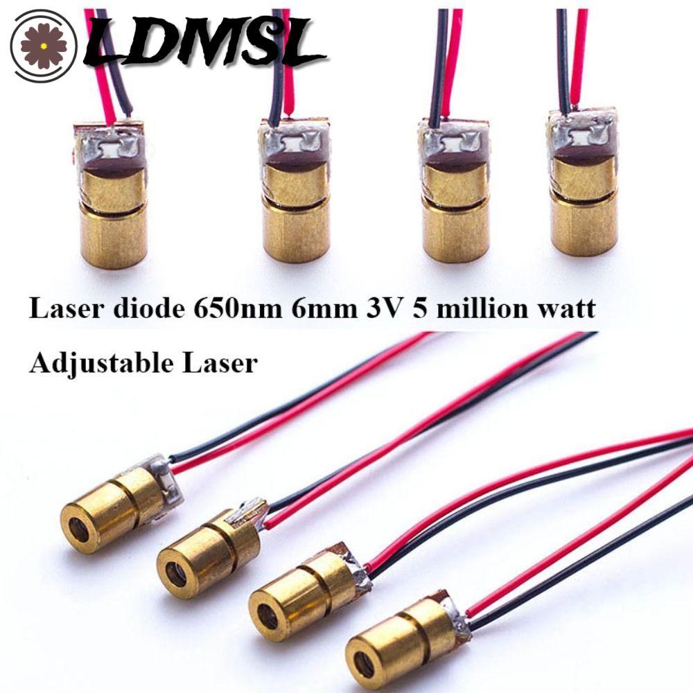 LDMSL 1 / 3 / 5 / 10 PC Laser Có Thể Điều Chỉnh Red Sight 5 triệu watt Bán chạy Mô-đun Diode Chấm