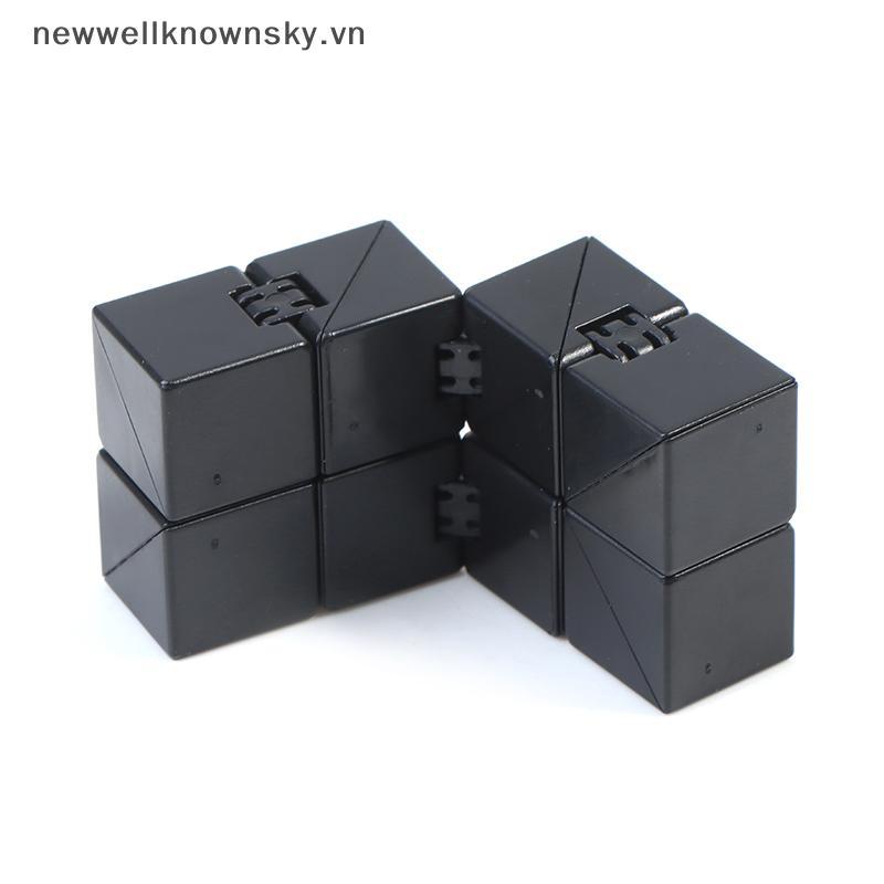 MỚI Infinity Magic Cube Đồ chơi ngón tay Văn phòng Flip Cubic Puzzle Giảm căng thẳng Cube SKY