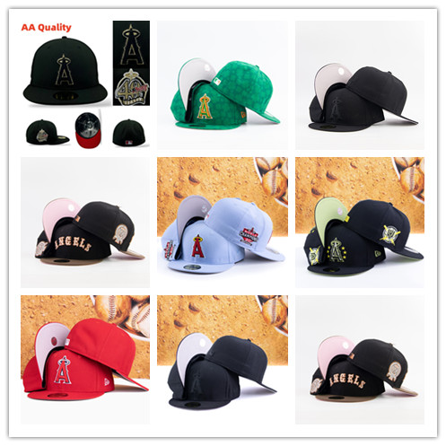 Mũ Không Điều Chỉnh 59FIFTY LA Angels - Phù Hợp Nam Nữ, Chống Nắng cho Mọi Trận Đấu