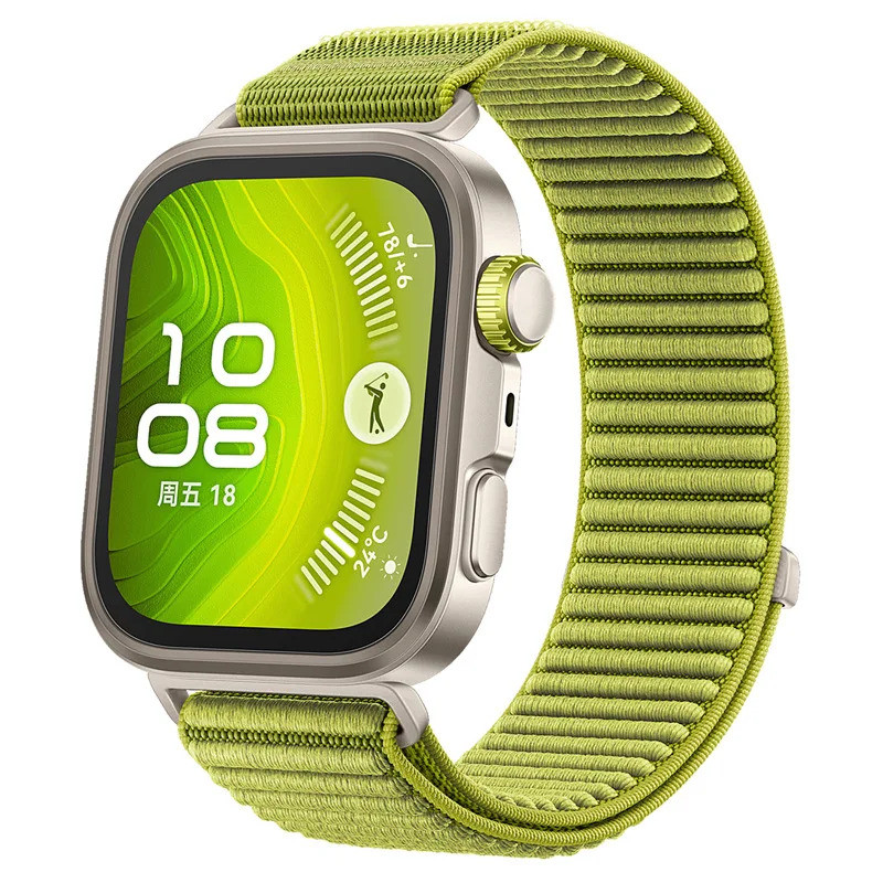 Dây đeo thoáng khí thể thao vòng Nylon cho Huawei Watch Fit 4 Pro Dây đeo thay thế cho Huawei Watch 