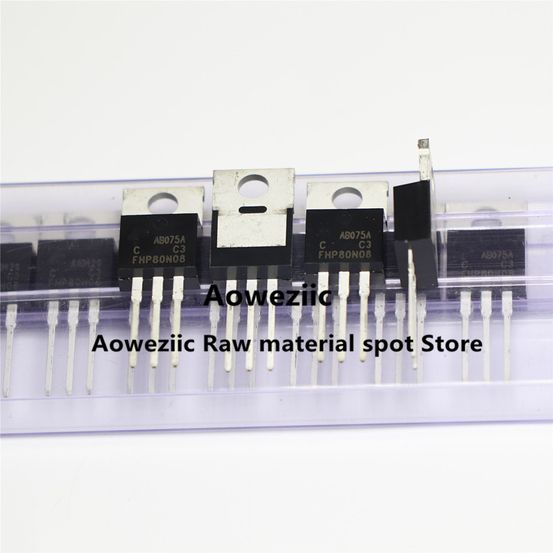 10 CÁI 100% Mới Chính Hãng FHP80N08 80N08 TO-220 MOS FET 80A 80V