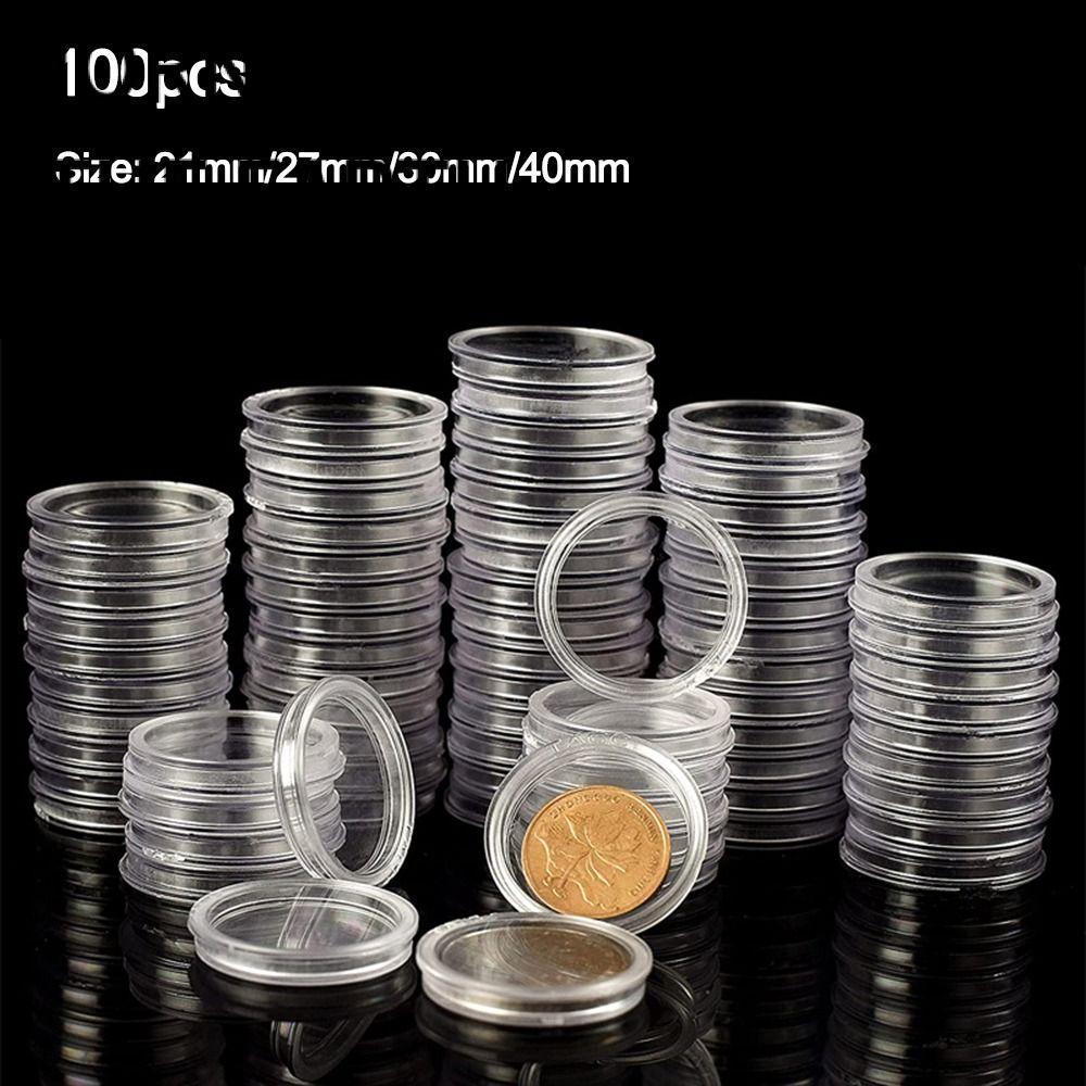 MORNING OF THE Coin Holder Home Chứa đựng tiền xu trong suốt