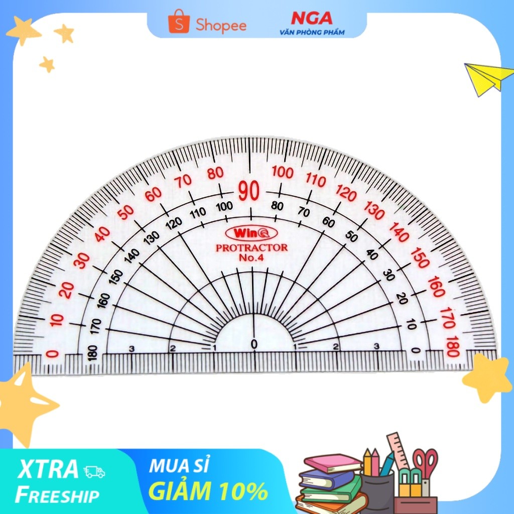 [MUA SỈ GIẢM 10%] [COMBO 3 CÂY] Thước đo độ dẻo WinQ lớn, No.4