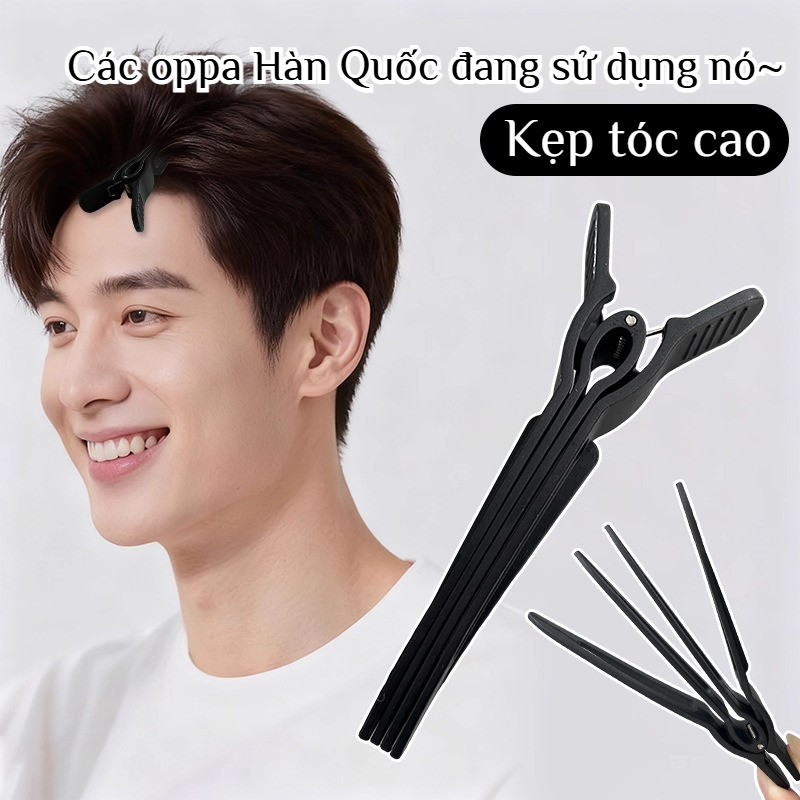 Kẹp tóc mái liền mạch kẹp tóc mái cố định
