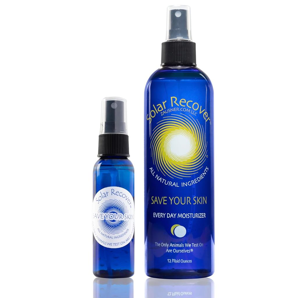 Xịt dưỡng ẩm Solar Recover After Sun 2 gói (Full Size 12 Ounce + Travel Size 2 Ounce) - Xịt dưỡng ẩm
