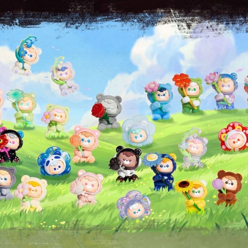 My My My Mystery Box diudiubaby Your Little Bear Flower World Series Mini Mystery Box Premium Cute C