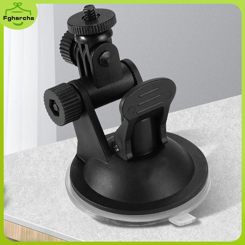Camera Hành Động Mini Hút Cốc Giá Đỡ Kính Chắn Gió Ô Tô Giá Đỡ Camera Adapter Xoay 360 Độ Gopro Phụ 