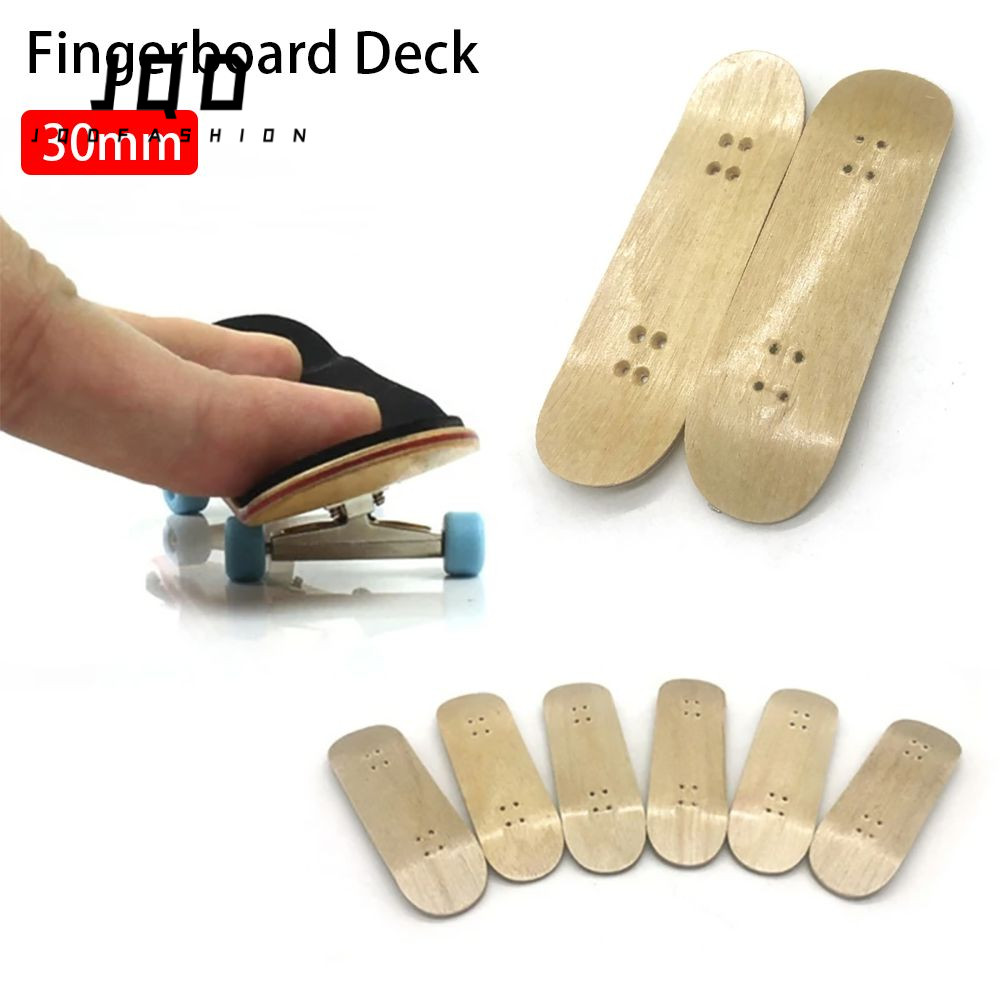 JQD 1 Chiếc Ngón Tay SkateBoard Phần, Mini 5 Lớp Fingerboard Deck, Bền Maple 30mm Gỗ Fingerboard Phụ