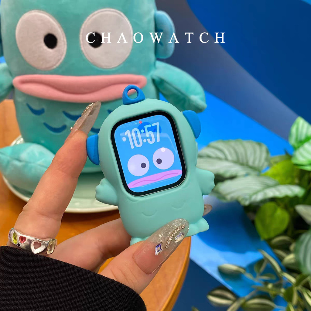 Ốp Lưng Phong Cách Dây Cho IWatch Series 11 Vỏ Bảo Vệ IWatch Series 9 8 7 6 Series 10 SE Vỏ Mềm Cá X