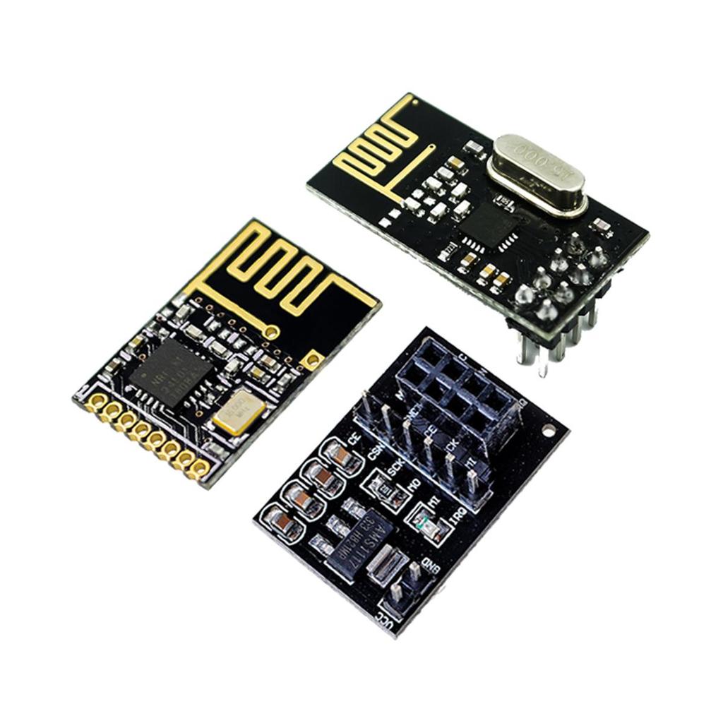Mô-đun truyền dữ liệu không dây NRF24L01 + 2.4G / phiên bản nâng cấp NRF24L01 2Mbit / s NRF24L01 Ổ c