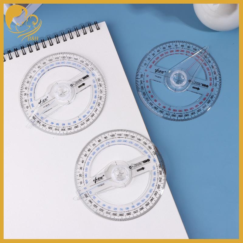 CANSHOP 1 / 3 / 5 Cái Dụng Cụ Đo Thước Đo Vòng Tròn Dụng Cụ Soạn Thảo Hình Học Toán 360 Độ Cho Lớp H