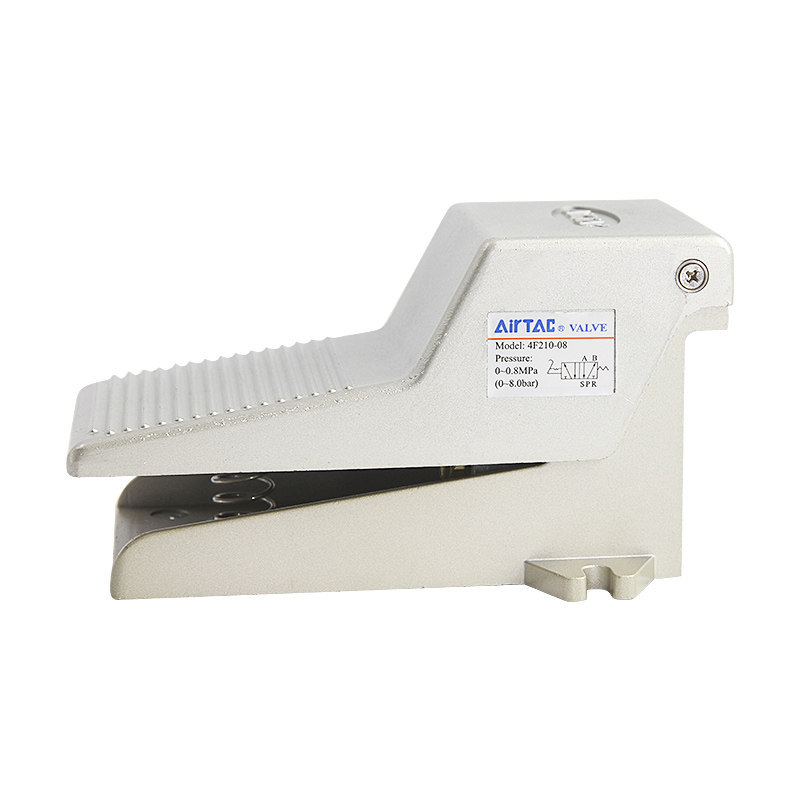 Van bàn đạp khí nén AirTac 4F210-08 Bàn đạp Loại van Công tắc 3F210-08 Bàn đạp điều khiển xi lanh
