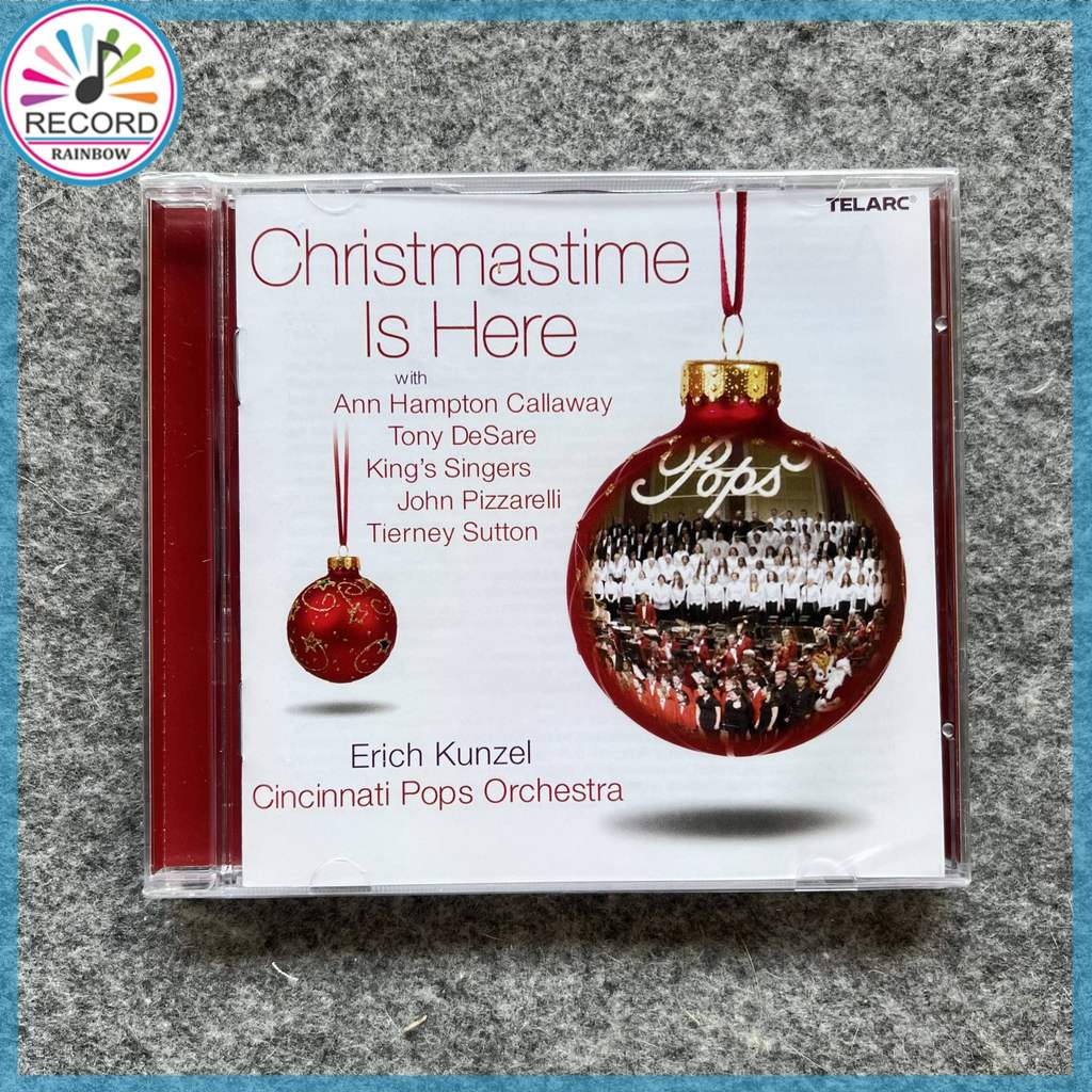 Erich Kunzel Christmastime Is Here Original CD Album [Sealed] Brand New 1Z02620 YN-260423