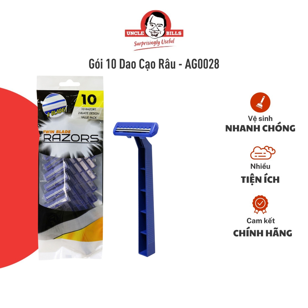 Tấm Chùi Vạn Năng - 10 Miếng UNCLE BILLS BC0013