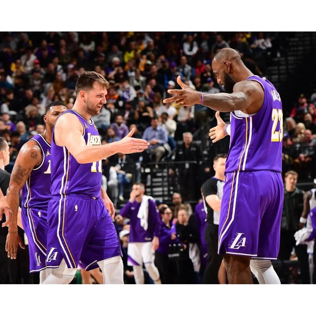 Áo Bóng Rổ Chính Hãng NBA Los Angeles Lakers, Chất Vải Dày 250g