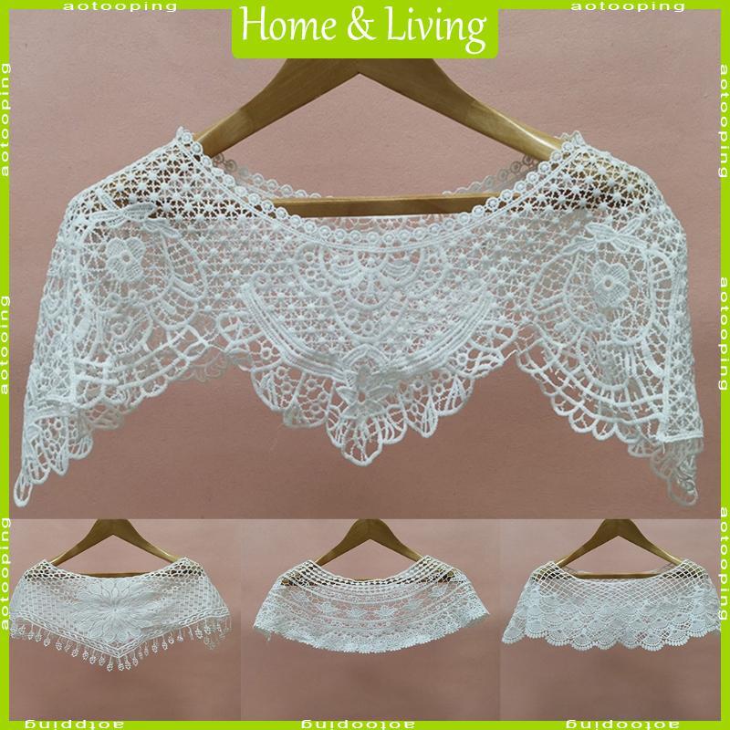 AOTO Khăn Choàng Ren Chống Nắng Cho Cô Dâu và Prom Bolero