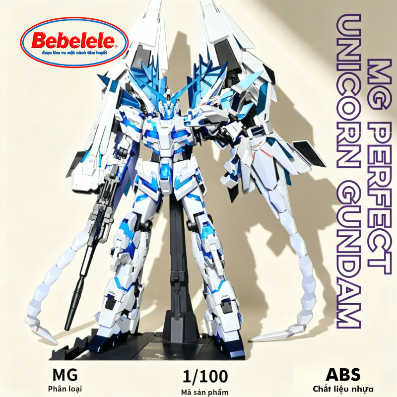 MG 1/100 Unicorn Gundam Perfectibility Daban – Mô Hình Lắp Ráp Gundam Hoàn Hảo, Kèm Decal & Phụ Kiện