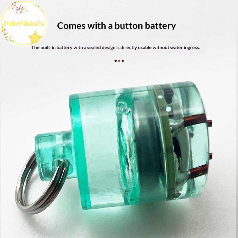 Hdm Natalie Mini LED Mồi Câu Nhấp Nháy 3 Màu Chống Thấm Nước Dành Cho Thuyền Câu Đêm