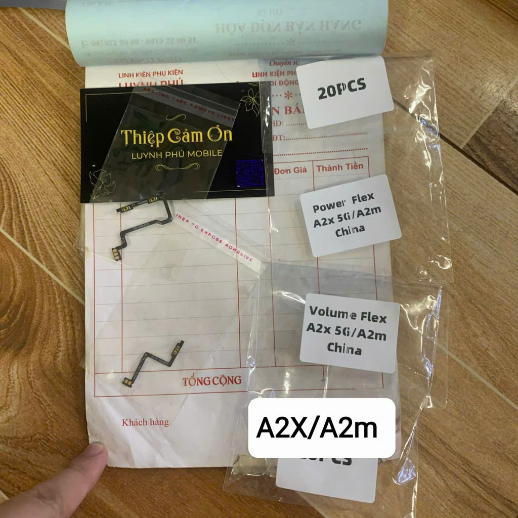 Dây nguồn âm lượng oppo A2X/A2M